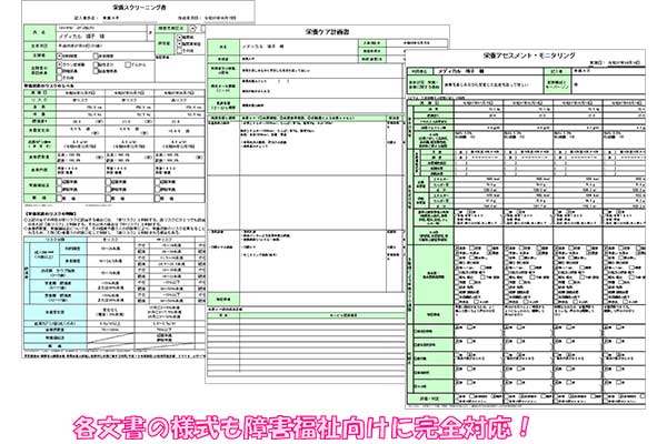 様式例準拠の帳票出力イメージ